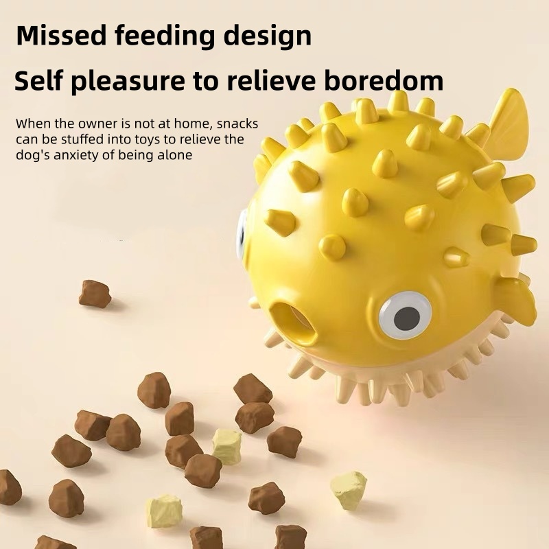 Dog Puzzle Feeder Toy - لعبة تفاعلية للكلاب على شكل سمكة