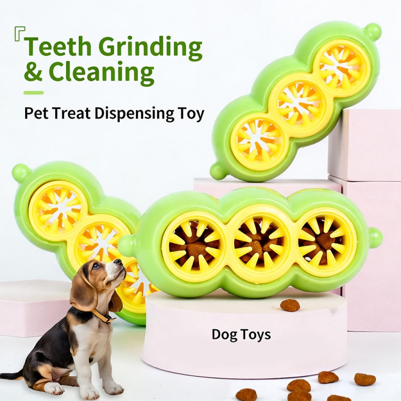 Rubber Treat Dispensing Dog Toy - لعبة مضغ للكلاب مع موزع تفاعلي