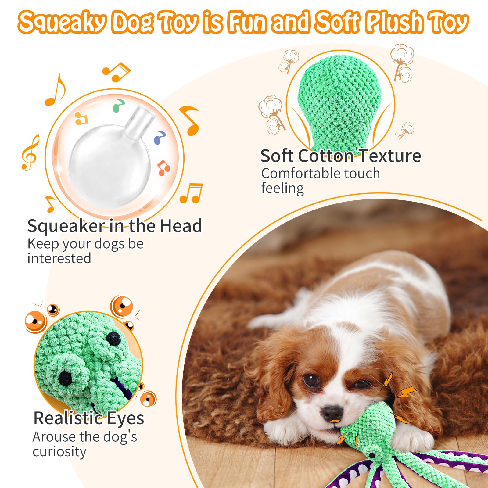 لعبة كلب على شكل أخطبوط مصنوعة - مراجعة Indestructible Dog Chew Toy وسعره