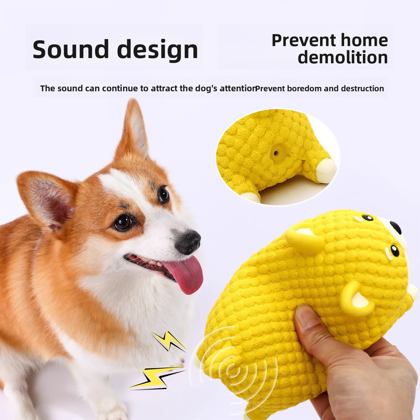 لعبة مضغ للكلاب على شكل دب من  - مراجعة Interactive Squeaky Plush Dog Toy وسعره