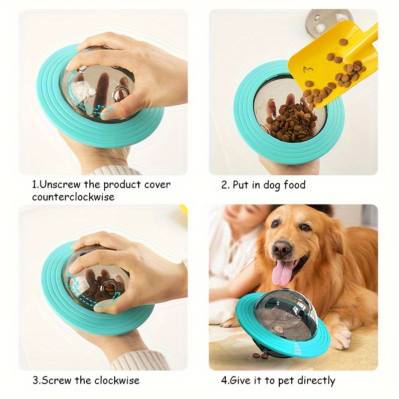 ألعاب الكلاب لتوزيع الطعام ببط - مراجعة Dog Puzzle Feeder Toy وسعره
