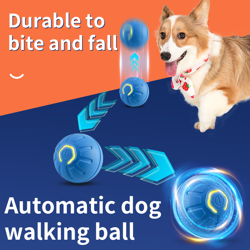 التلقائي تتحرك لعبة الكلب الكر - مراجعة Automatic Moving Dog Ball وسعره